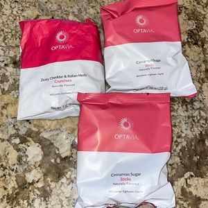 OPTAVIA Zesty Crunchers & Cinnamon Sticks EXPIRED